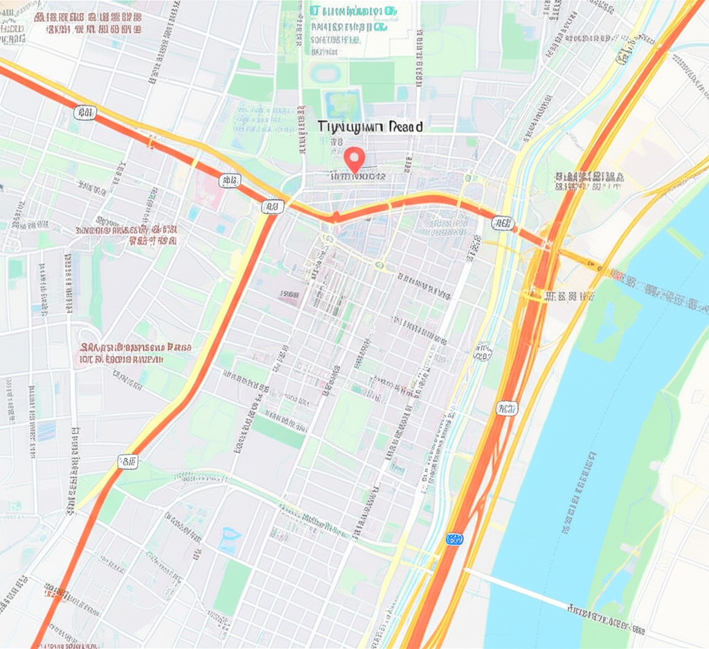 Map location of IDLDF headquarters